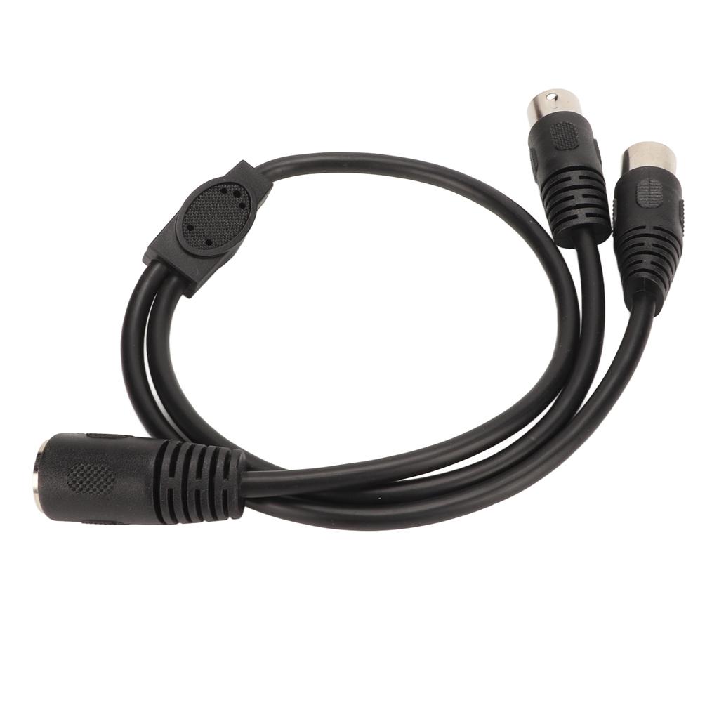 5Pin Din Female To 2 5Pin Din Male Cable 5 Cores Flexible DIN 5 Pin Y Splitter Adapter Sound Connecting Cable for