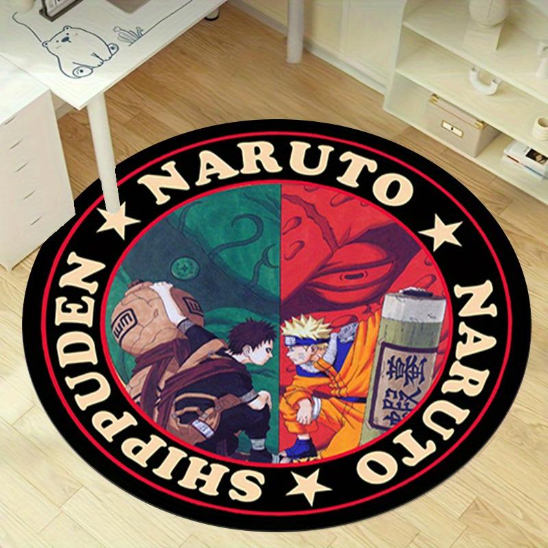 1 шт. Круглый ковер Naruto Shippuden для улицы для дома, офиса, подарок, декоративный коврик RC2780