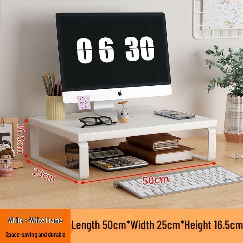 Desktop Monitor & Laptop Riser with Storage