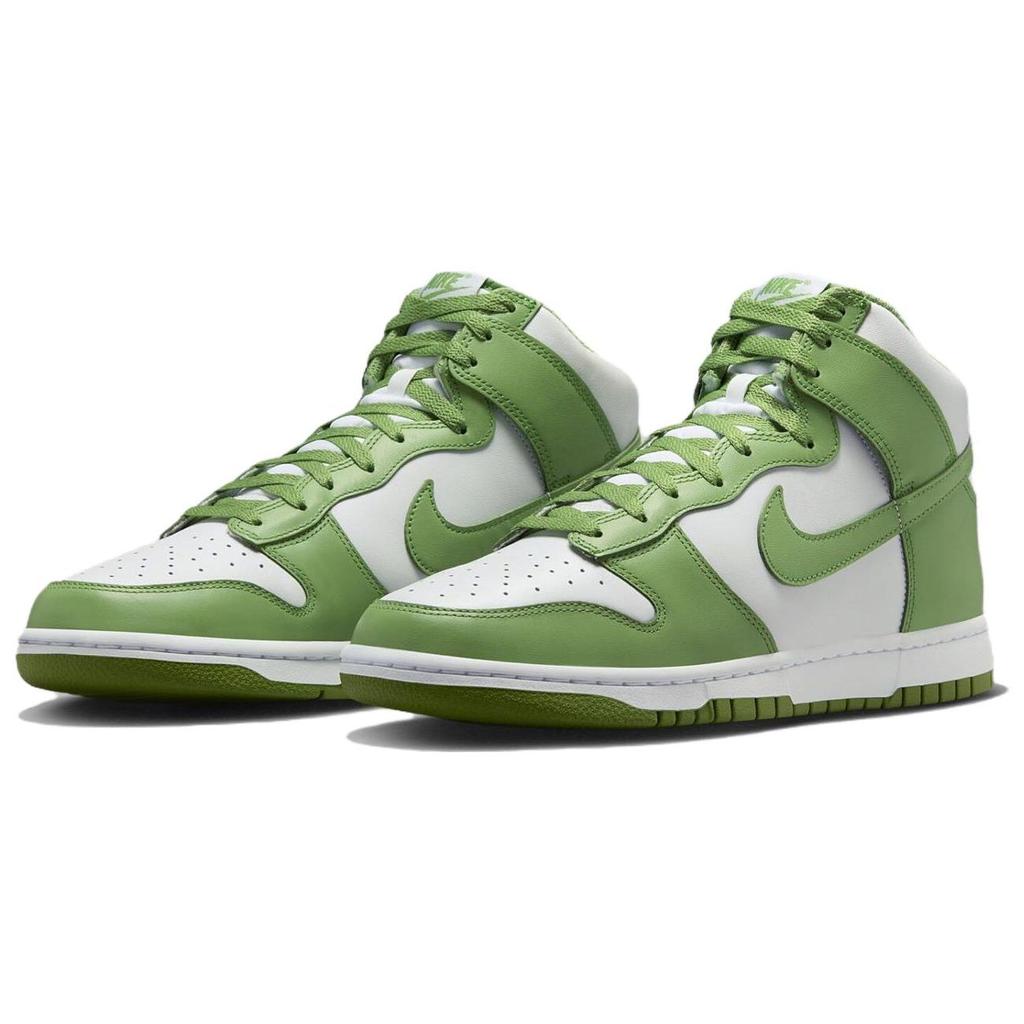 Nike Dunk High Chlorophyll Мужские кроссовки белые DV0829-101