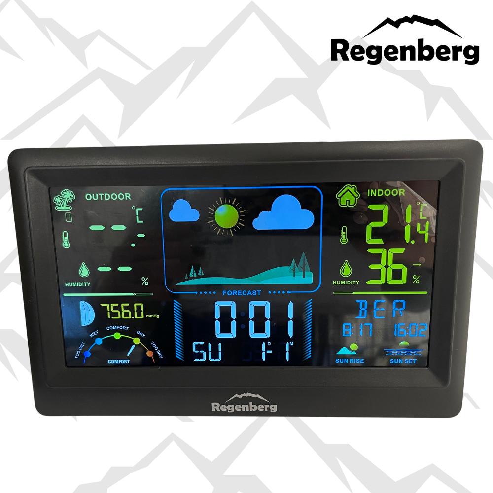 Wireless weather station gift weather forecaster smart alarm clock