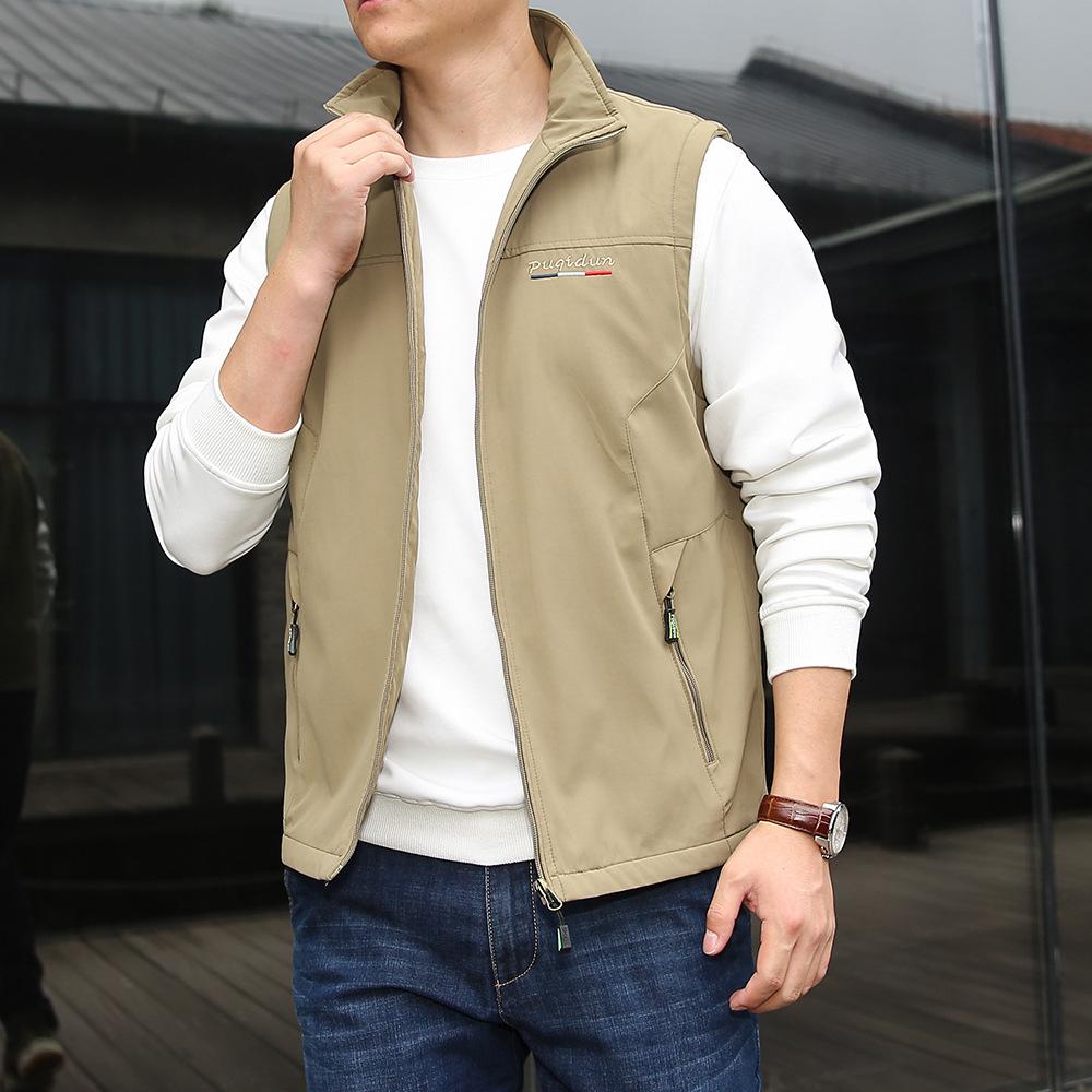 Spring And Autumn Men 'S Vest Outdoor Leisure Vest Vest Vest Vest Jacket
