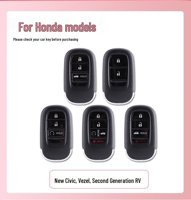 Защитный чехол-накладка для ключа Honda Civic Vezel 2-го поколения