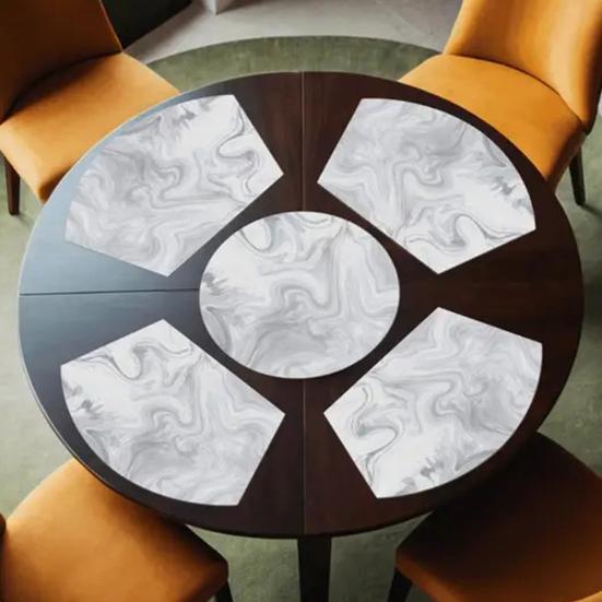 Впитывающие подставки под тарелки Диатомовые подставки под тарелки Маслостойкие Термостойкие Современные коврики для стола для обеденного стола, пикника, вечеринки