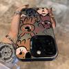 Чехол для телефона Funny Cats Graffiti Dog Laser IMD для Samsung Galaxy S24 S23 S22 S21 Ultra Plus S20 FE A13 A23 A15 A35 A55 A52