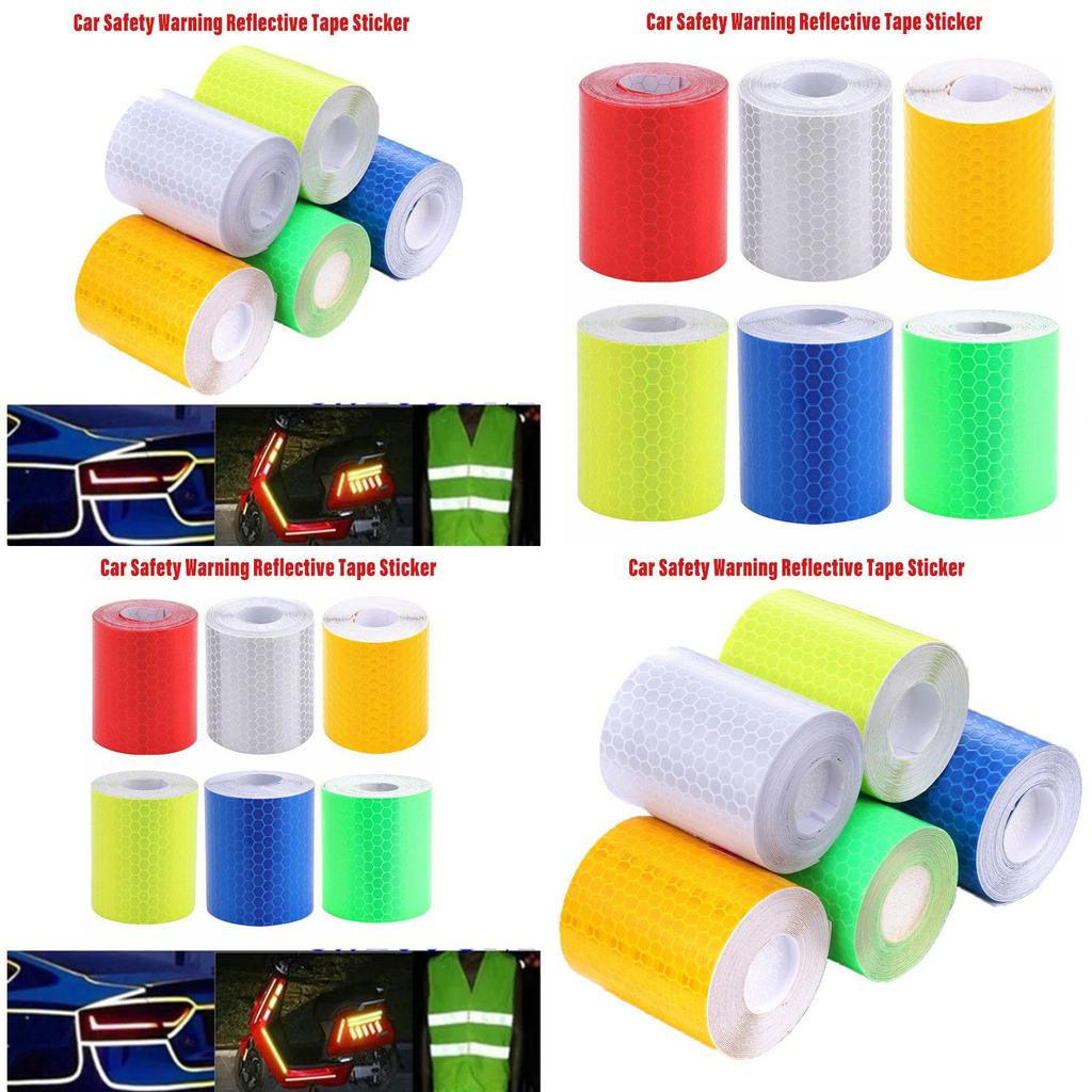 Magnetic Reflective Car Tape Reflective Tape Sticker For Enhanced Visibility 5cm*3m