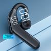 Bluetooth Headset Single Ear Air Conduction Not Into The Ear Hanging Ear Digital Display Motion Can Be Rotated Business