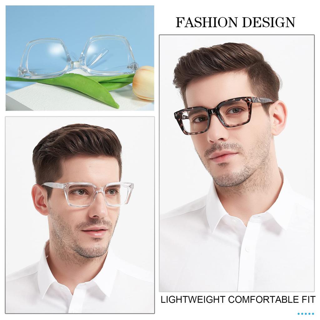 Ретро квадратные очки для чтения мужские антибликовые очки с увеличением большие очки для чтения