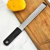 Stainless Steel Multifunctional Zester and Cheese Grater - Effortlessly Shred Ginger and Grate Vegetables