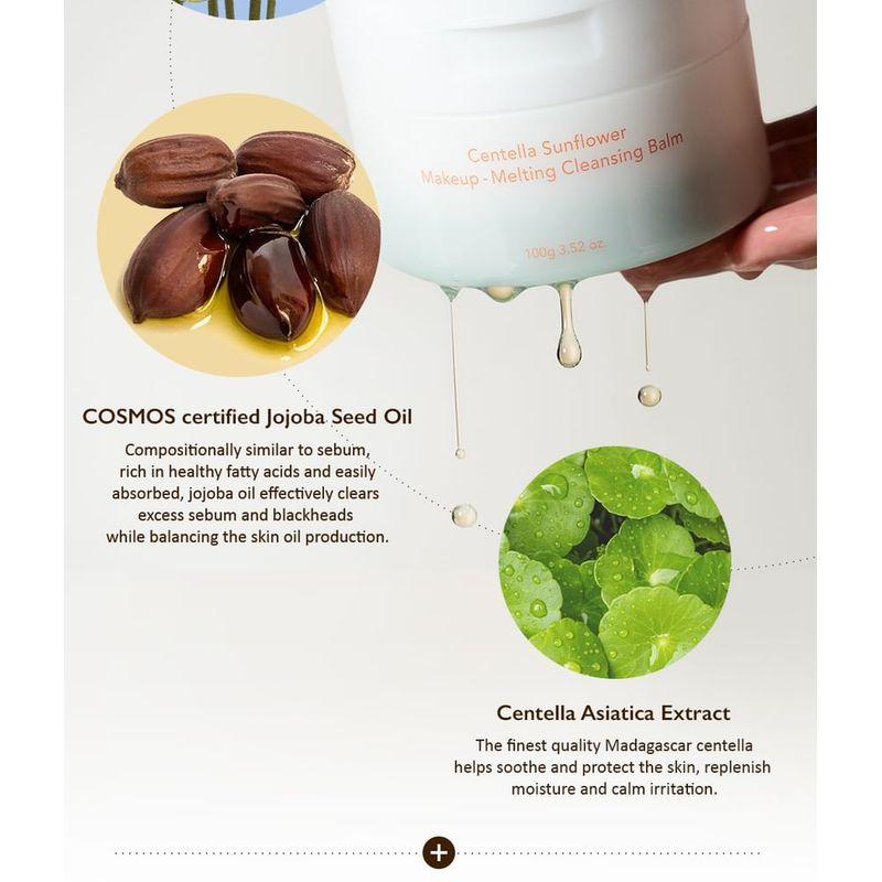 haruharu wonder - Centella Sunflower Makeup-Melting Cleansing Balm