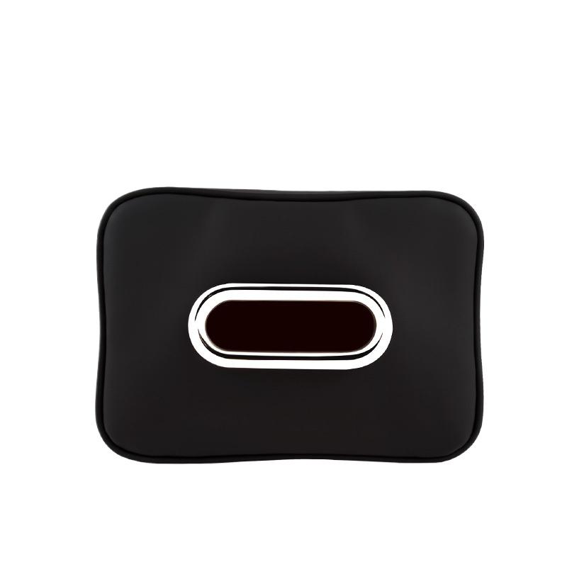 Car Mounted Armrest Box Seat Back Tissue Holder Sun Visor Sanitary Paper Box Automobile Storage Decoration Tools
