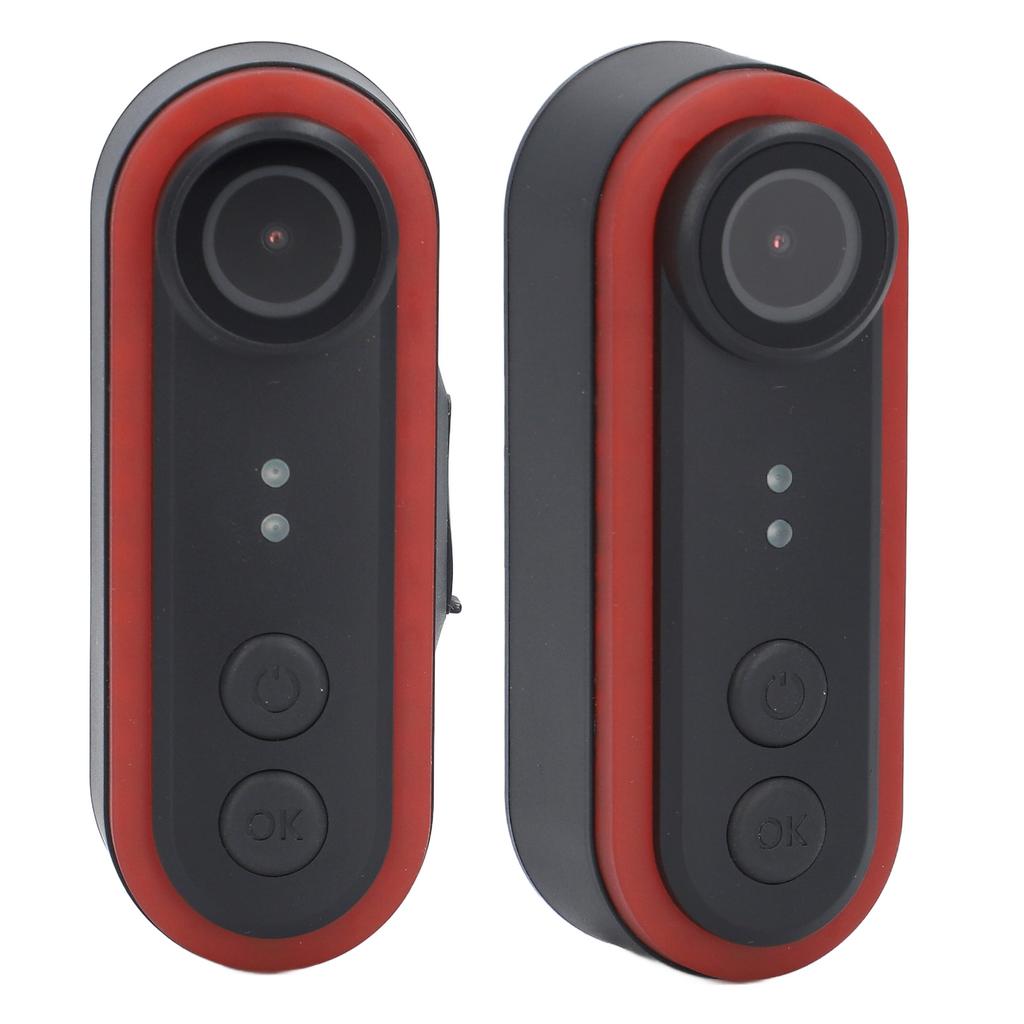 Велосипедная камера с задним фонарем 1080P HD 150-градусный обзор, подключение к телефону, водонепроницаемая задняя часть велосипеда