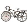 Bike Clock Lifelike Vintage Decorative Ornament Compact Table Alarm Clock for Home Dormitory Office