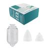 Baby Nasal Cleaner Suction Tip with Storage Compartment Soft Silicone Nasal Aspirator Tip Repair for Safe Nose Care
