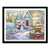 DIY 5D Snowman Diamond Painting  Decor for Home Full Resin Rhinestone Diamond Landscape