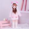 Cute Dressup 30cm Doll Set Girl Princess Toy Simulation Doll Birthday Gift Toy