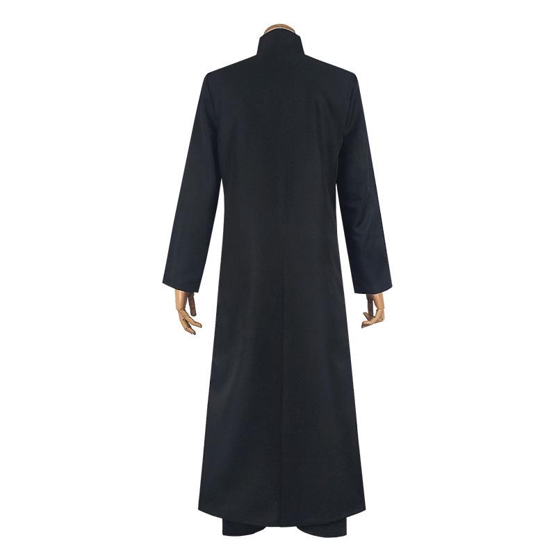 Neo Matrix Cosplay Trench Coat - Halloween & Stage Performance Costume