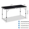 Adjustable Folding Table and Chair Set for Outdoor Markets, Camping, and Picnics