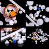 60 Pcs Plastic Gear Set Diy Rack Pulley Belt Worm Single Double Gears
