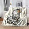Baby Deer Illustration Blankets are suitable for living rooms,making them an ideal choice for outdoor travel and gifts.