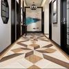 Retro Long Corridor Carpet Runners Aesthetic Luxury Hotel Hallway Decoration Home Aisle Non-slip Long Mat Walkway Rug Washable