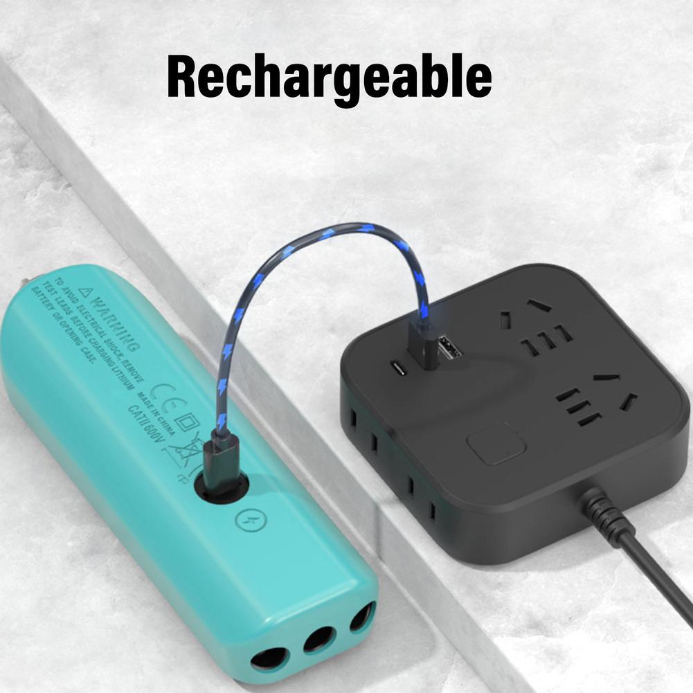 Multimeter With Circuit Break Detection Battery Tester Auto-ranging DMM Digital Multimeter Built-in 400mAh Battery