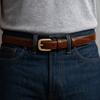 Black Needle Buckle PU Leather Waist Belt with Jeans Belt Korean Style Waistband  Daily
