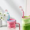 Dust-Proof Straw Topper Spill-Proof Straw Tip Cup Accessories Cat Paw Straw Cover  Party