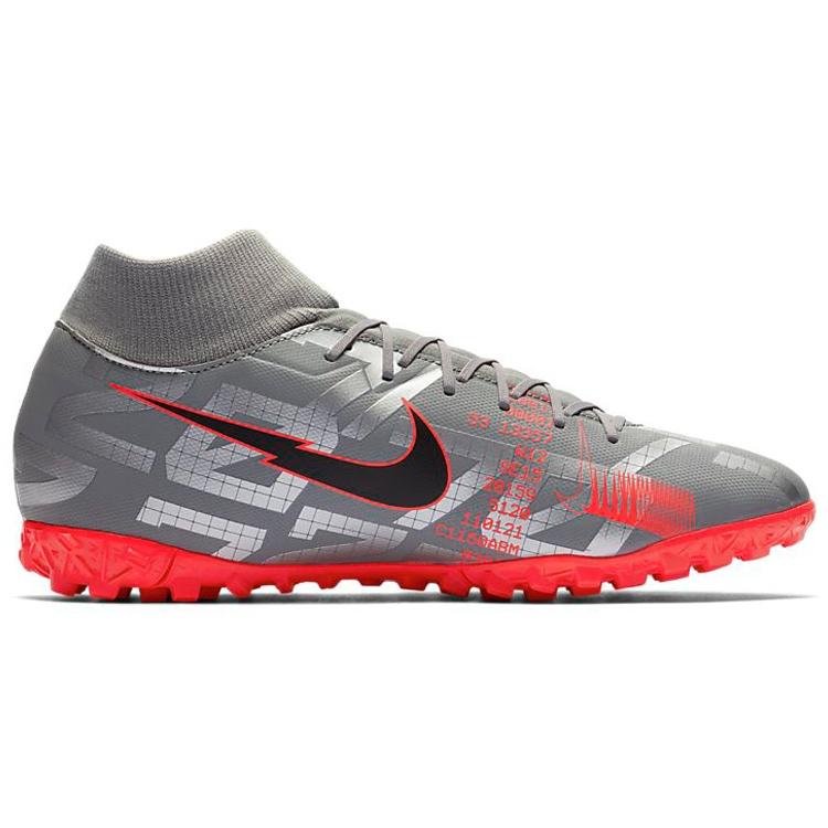 Nike Mercurial Superfly 7 Academy TF Turf 'Grey Red' Men's AT7978-906
