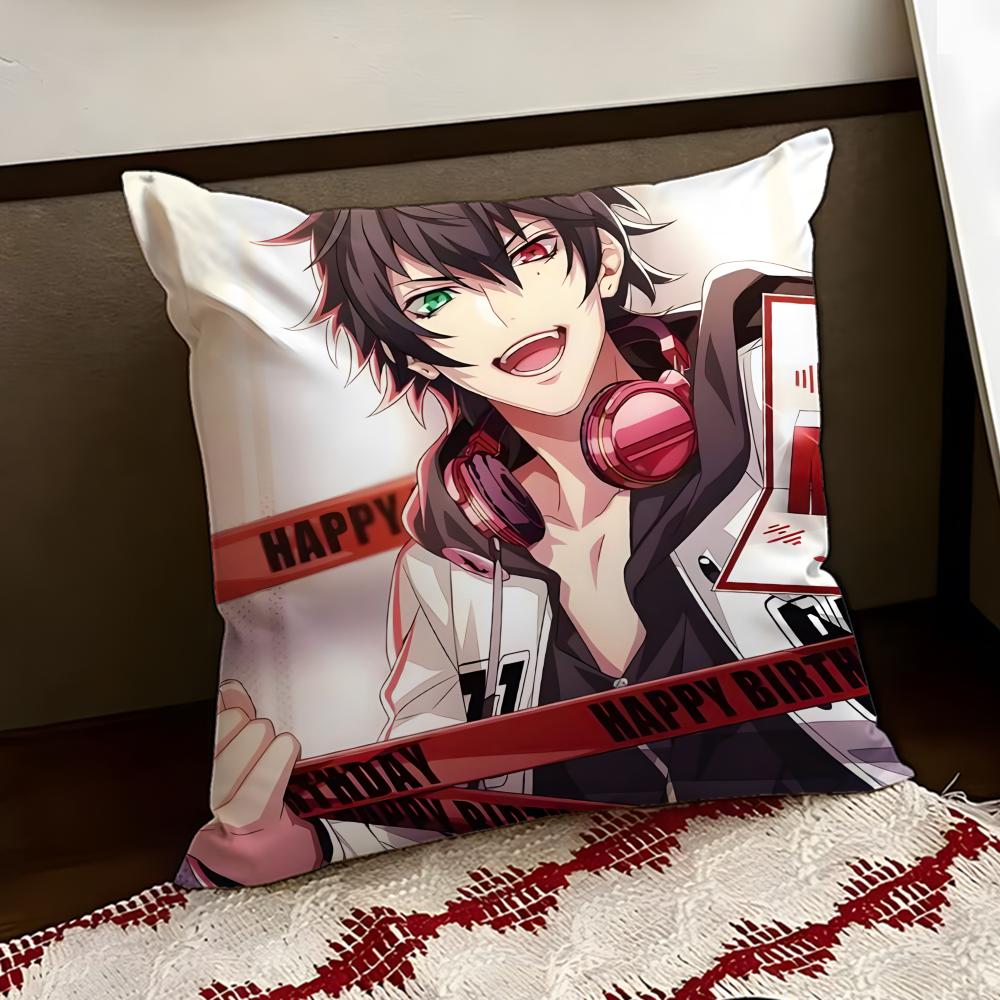 Мультяшная наволочка HHypnosis Mic, двусторонняя, мягкая, прочная, для дома, автомобиля, многоцелевая, для ежедневного комфорта