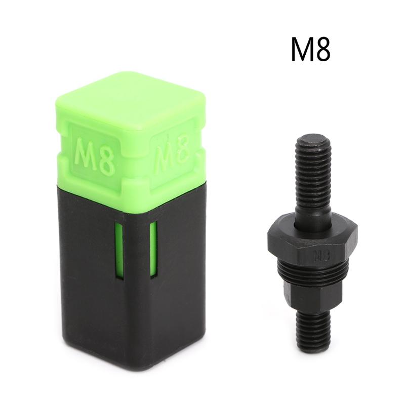 Замена резьбовой оправки части пистолета-заклепщика для метрической заклепки M3-M12 с гайкой