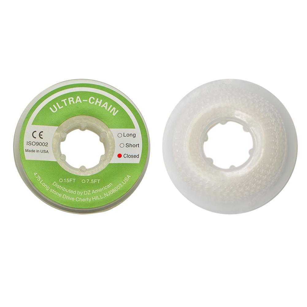 Стоматологическая ортодонтическая эластичная силовая цепь, резиновая сверхвысокопрочная силовая цепь, катушка с замкнутым расстоянием 4,75 м