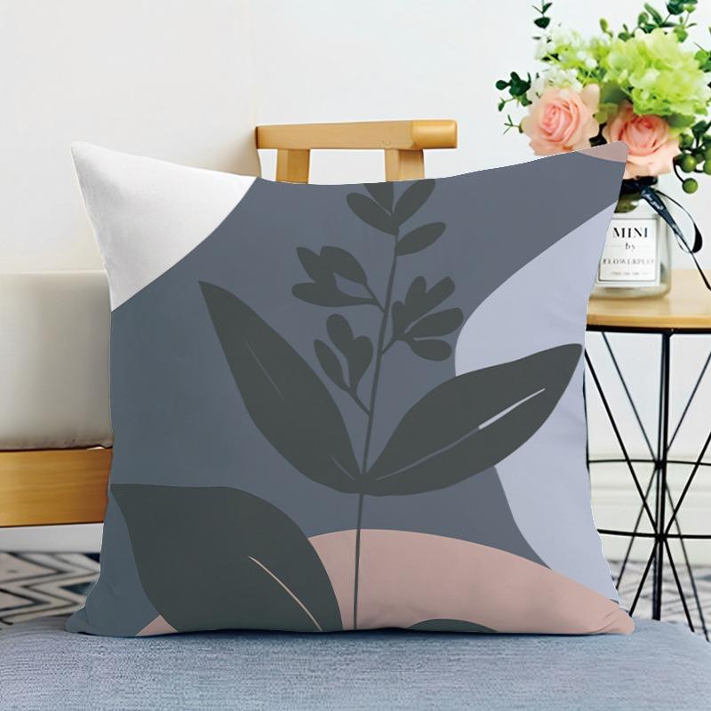 Декоративная наволочка Morandi Color Matching Print для спальни, гостиной, квадратная подушка, наволочка