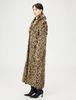 Double Standard Clothing Leopard Fur Size Sov. Coat, Women's, 36, 0307-510-223