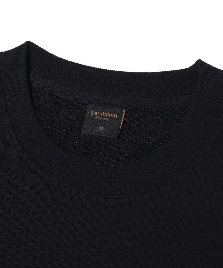 PENDULUM Arch Logo Applique Sweatshirt Lp8Tu743_Black