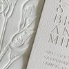 200 шт. Персонализированные тисненые визитки - Хлопковая бумага 500 г/м², Высококачественная текстура для профессионального использования