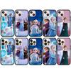 Для iPhone 16 15 X XR Samsung Galaxy S24 S23 Plus Xiaomi Redmi Note 13 12 11 Pro Max 9 10 14 OPPO Huawei чехол принцесса Эльза Анна Frozen телефон чехол