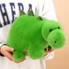 Transformed Into A Small Pitaya Dinosaur Flipping Creative Plush Toy Cute Pink Dinosaur Gift Doll for Girlfriend