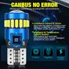 2 шт. Canbus T10 W5W светодиодные лампы 18SMD 3014 + 3030 6000K 168 194 Led 5w5 клиновидная линза автомобиля внутренняя карта купольные фонари парковочный боковой фонарь авто сигнальная лампа