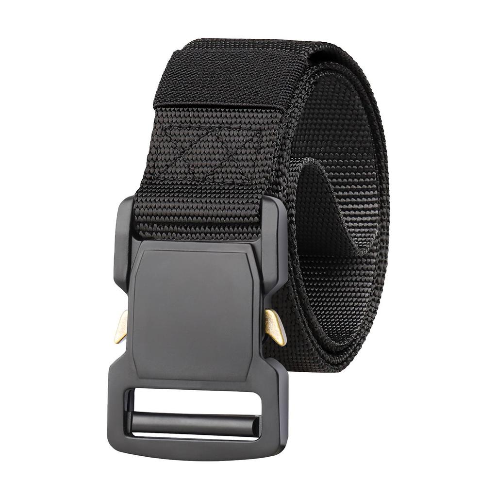 Cross-border Cobra Tactical Belt: Outdoor Military Leather Belt with Alloy Insert Buckle