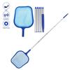 Pool Skimmer Net With Detachable Aluminum Handle For Inground And Above Ground Pools