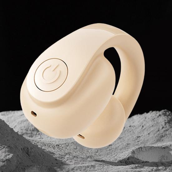 1 шт. Bluetooth-совместимые беспроводные наушники IPX5 Водонепроницаемые стереозвуковые шумоподавляющие спортивные наушники-клипсы для ушей