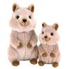 SunLemon Fluffies Средняя Квокка BR 12 x 22 x 23.5см Плюшевая Игрушка Милая Зоопарк Квокка Валлаби P-1433
