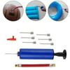 Air Pump Inflator Kits Portable Hand Air Ball Pump Sports Ball Pump Inflator with Needle Extension Hose Easy To Use