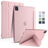For iPad Pro 2024 Case Funda 11 Inch Soft TPU Back Magnetic Fold Stand Cover For Coque iPad Pro 11 2024 M4 Case with Pen Holder