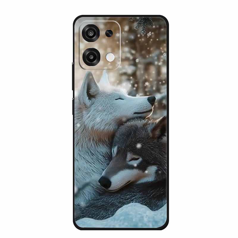 Чехол для телефона OPPO F31 F 31 Funda Модные цветы Черный силиконовый Мягкая задняя крышка для OPPO F31 5G 2025 Case CPH2781 Coque Shell