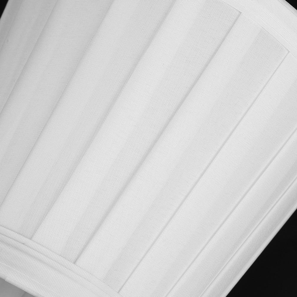 6PCS Fabric Small Replacement Lamp Covers Clip On Pleated Lamp Shade Drum Lamp Shade  Ceiling Light