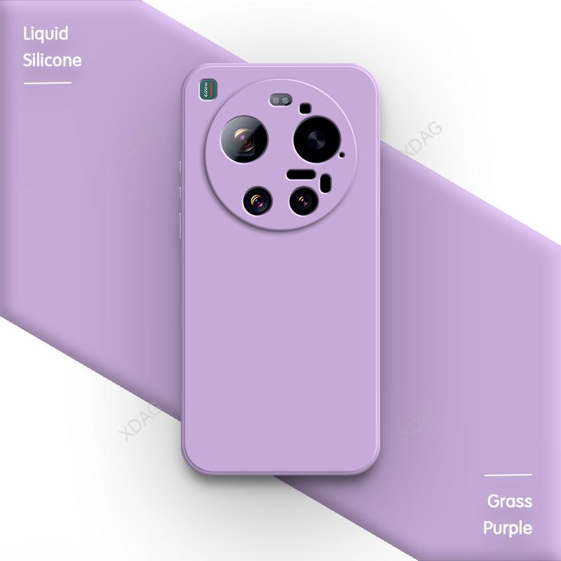Базовый чехол для телефона Xiaomi 17 Ultra Pro Max 5G 17Ultra Мягкий жидкий силикон Защита камеры Задние крышки Оригинальный роскошный корпус