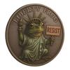 Юшэн Портленд Лягушка Монета Бронза Свобода Лягушка Памятная Монета Коллекционная Лягушка Сопротивляйся Монета Символ Мужества Вдохновляющий Подарок для Коллекционеров Искусство