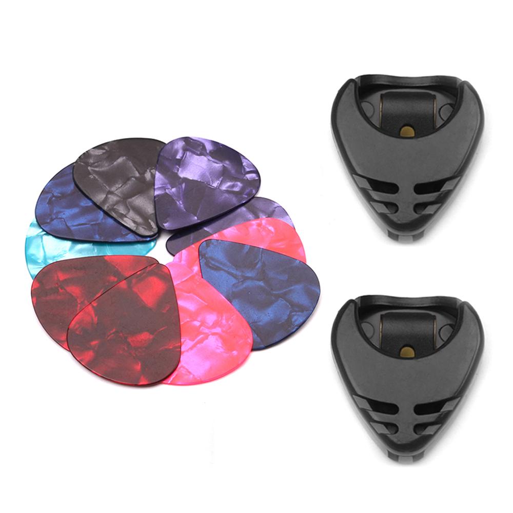 Комплект аксессуаров для акустической фолк-гитары, включая штифты для моста + гитарные гайки + целлулоидные медиаторы + гитару